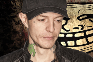 Il troll sul viso di Deadmau5