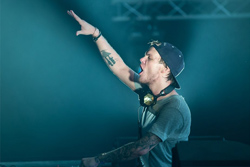 Avicii on stage