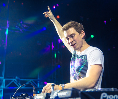 Hardwell in console